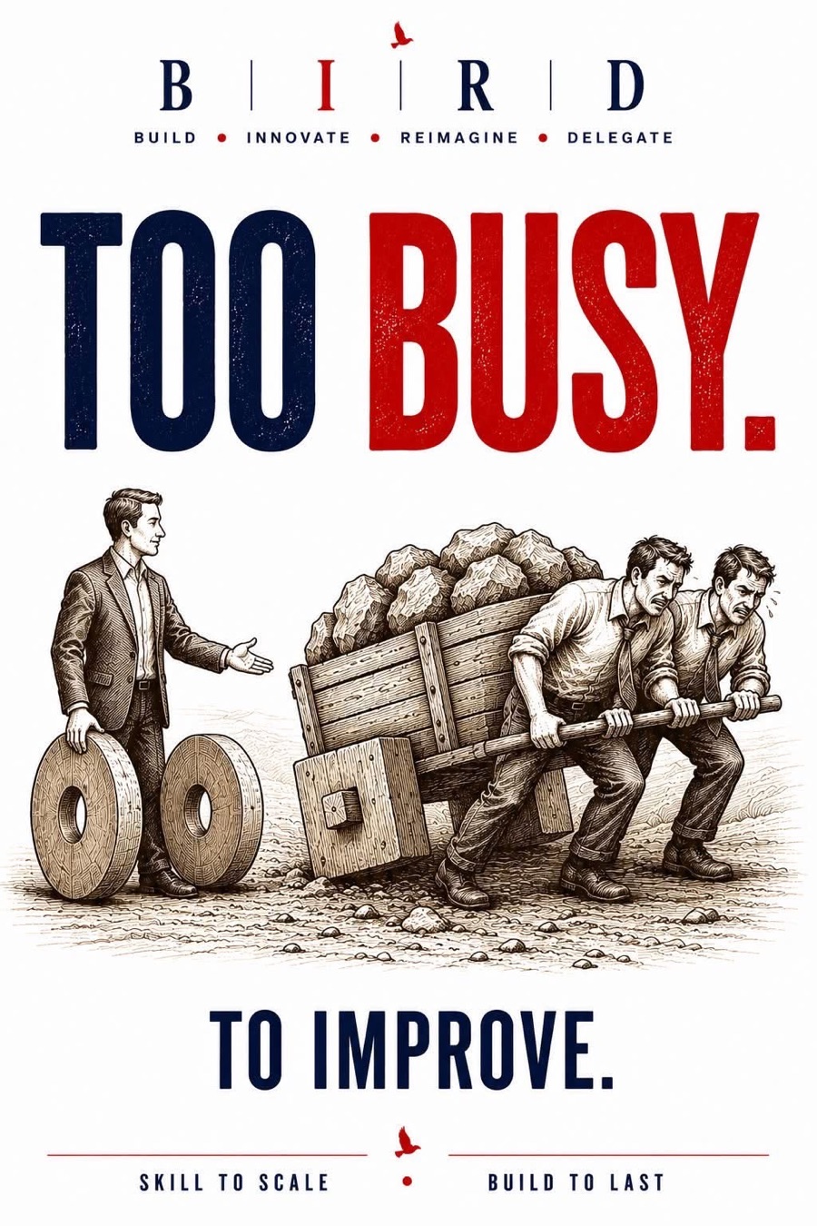 Too busy to improve
