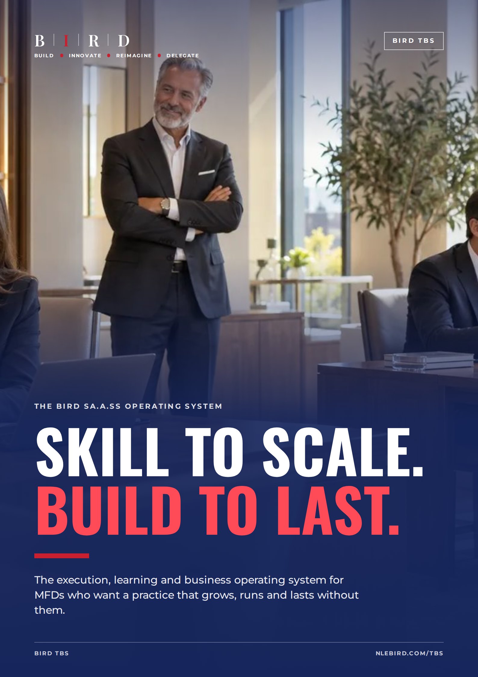 Cover: Skill to scale. Build to last. The BIRD SA.A.SS Operating System.
